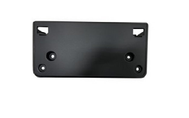 2022-2023 Volkswagen Jetta License Plate Bracket Front With Mounting Hardware , VW1068128. Installed view for reference.