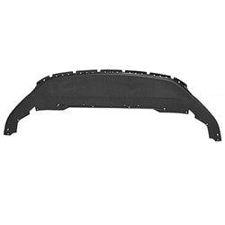 2019-2021 Volkswagen Jetta Bumper Air Shield Front Lower , VW1091100. Installed view for reference.