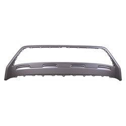 2018-2021 Volkswagen Tiguan Grille Moulding Gray Primed Without R-Line , VW1095109. Angle view for visual reference.