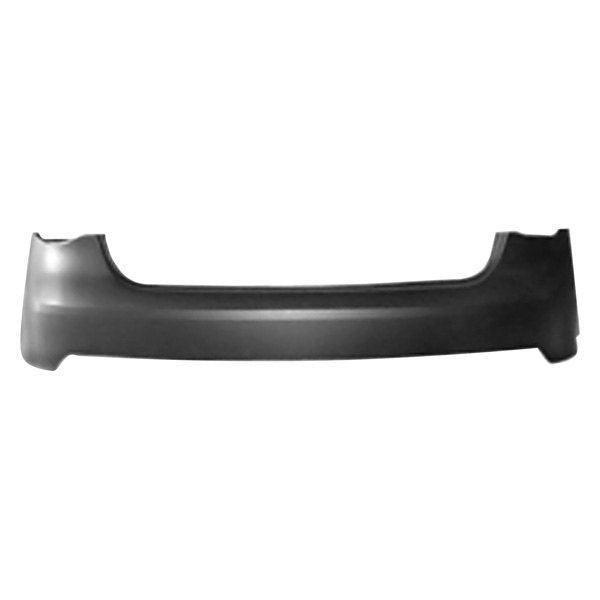 2005-2010 Volkswagen Jetta Rear Bumper Primed Without Park Assist Sensors , VW1100160. Replacement part ready for install.