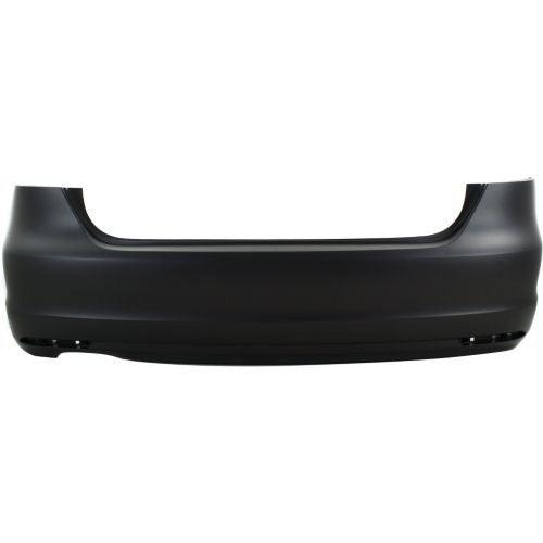 2011-2014 Volkswagen Jetta Rear Bumper Primed Sdn Without Sensor , VW1100186. High-quality aftermarket part.