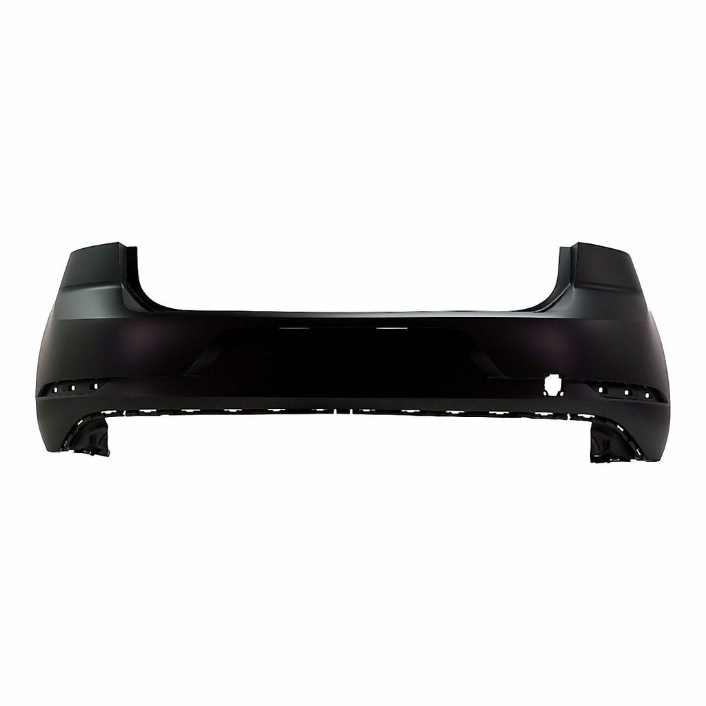 2018-2021 Volkswagen Golf Hatchback Rear Bumper Rr, vw1100218. Front view.