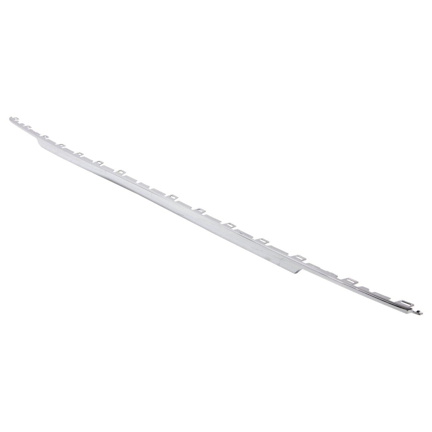2018-2023 Volkswagen Tiguan Bumper Moulding Rear Center Chrome , VW1144108. Durable and impact-resistant.