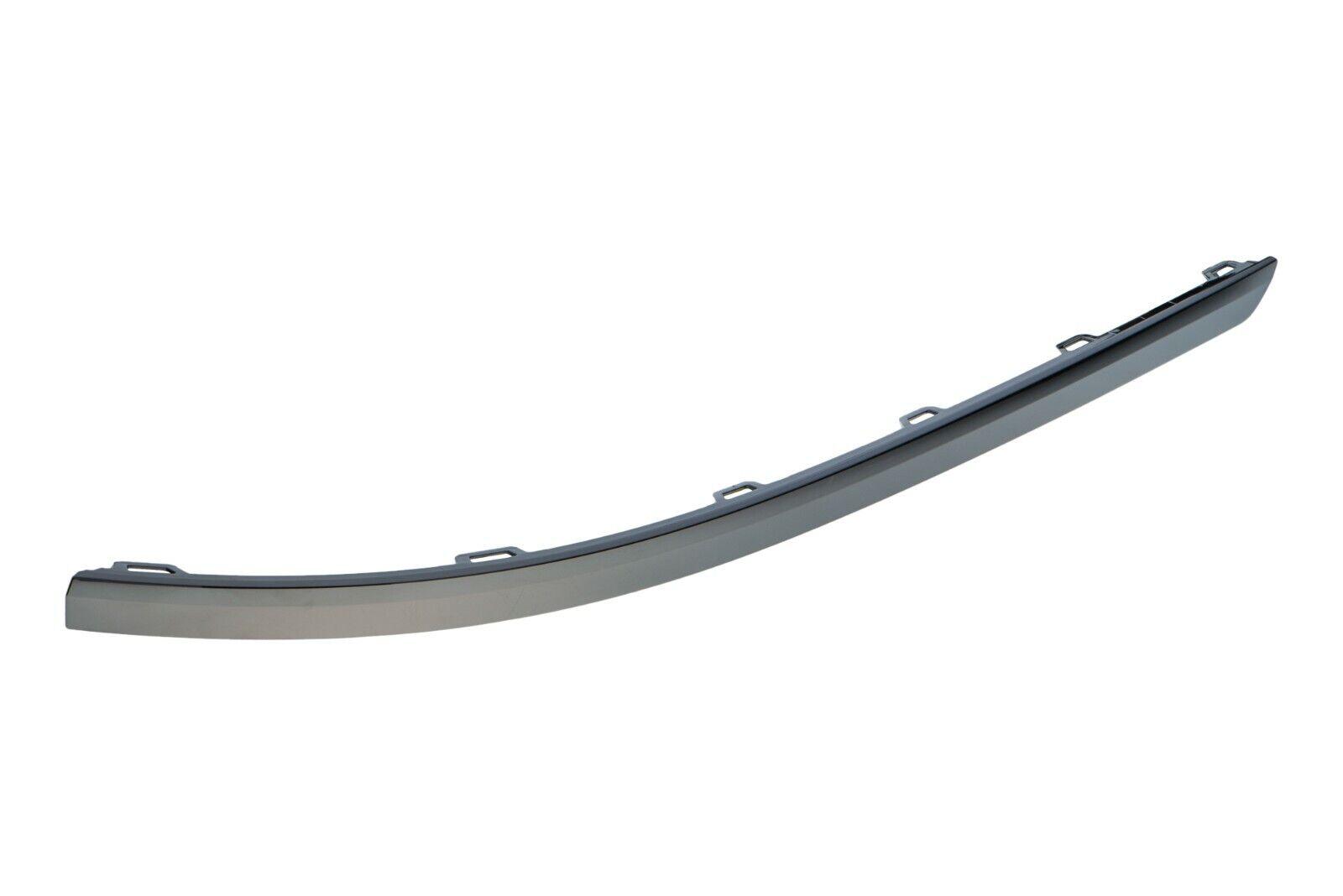 2016-2019 Volkswagen Passat Bumper Moulding Rear Passenger Side Chrome , VW1147104. OEM-style replacement.