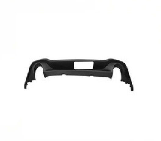 2022-2023 Volkswagen GTI Valance Rear Textured Black , VW1195125. Lightweight yet durable construction.