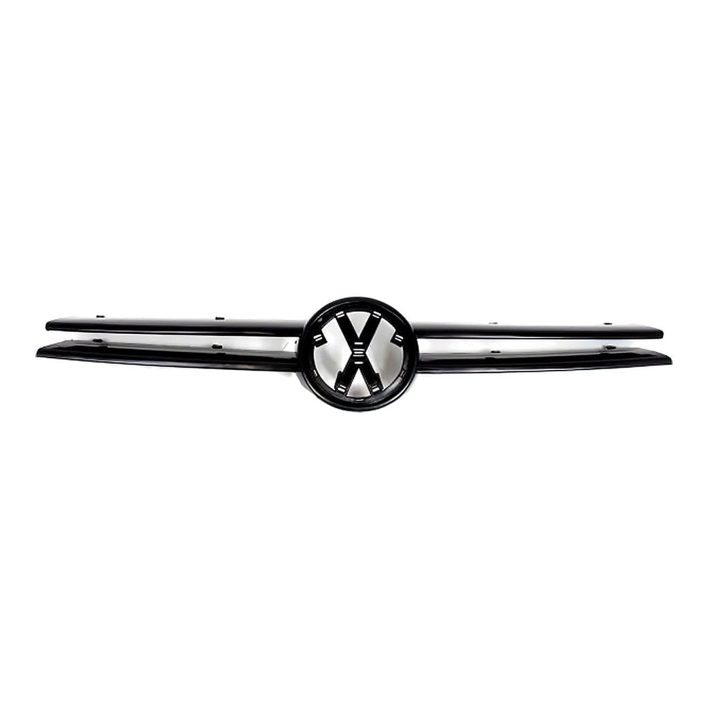 1999-2006 Volkswagen Golf Grille Primed Gray, vw1200124. Front view.
