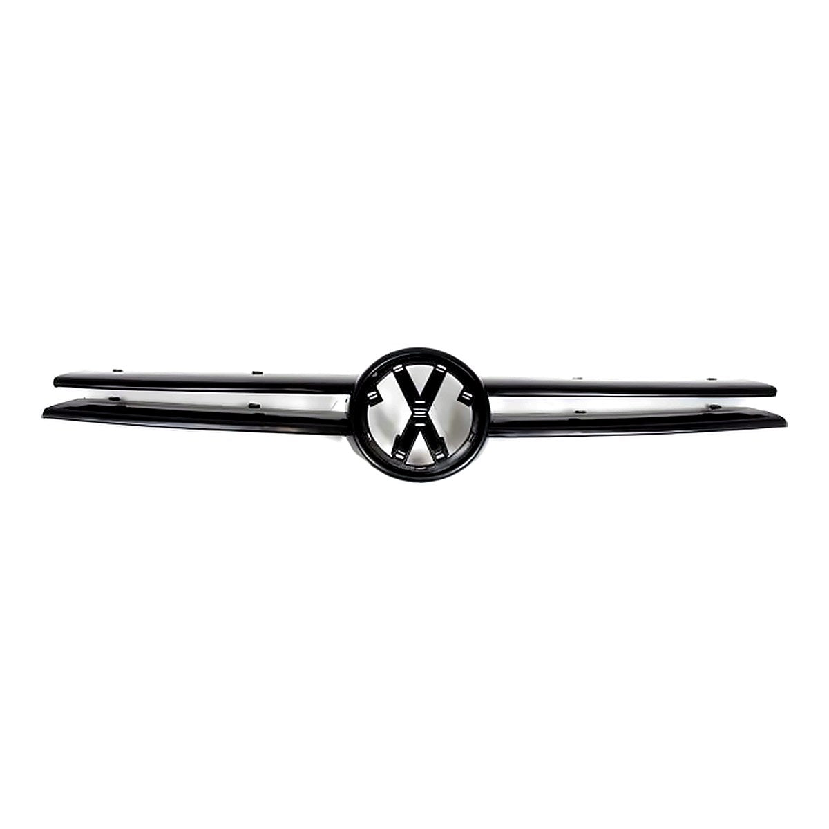 1999-2006 Volkswagen Golf Grille Primed Gray, vw1200124. Front view.