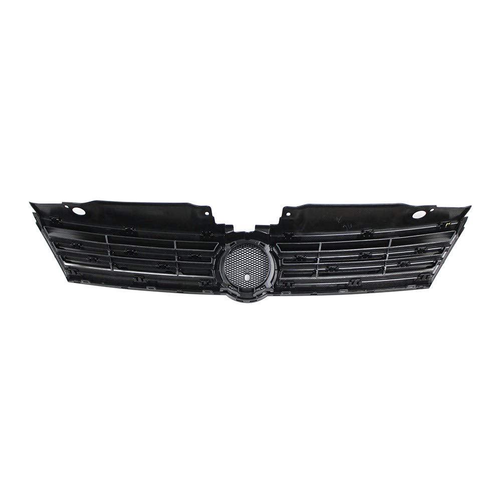 2011-2014 Volkswagen Jetta Grille Black Sdn , VW1200151. Lightweight yet durable construction.