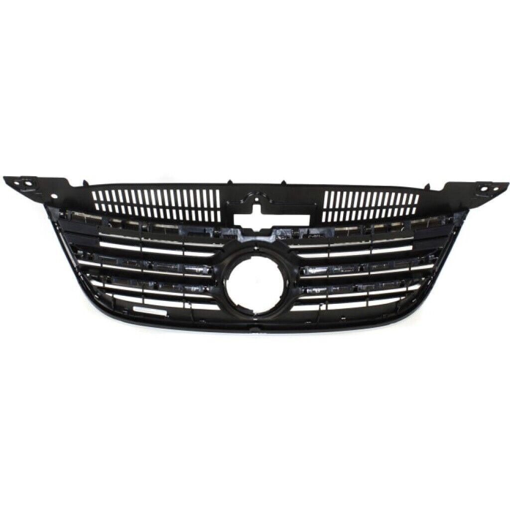 2009-2011 Volkswagen Tiguan Grille Black With Chrome Moulding , VW1200152. Replacement part ready for install.