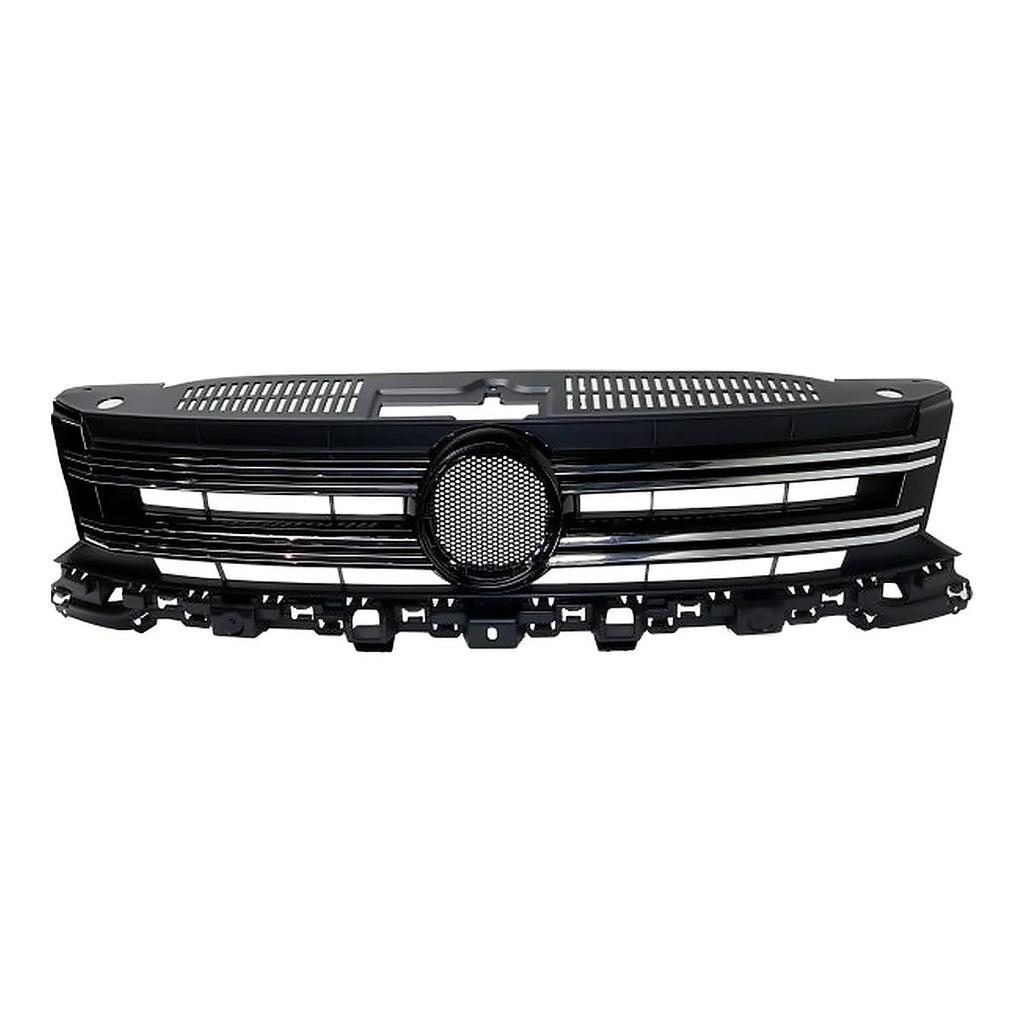 2017-2018 Volkswagen Tiguan Limited Grille Black, vw1200160. Front view.