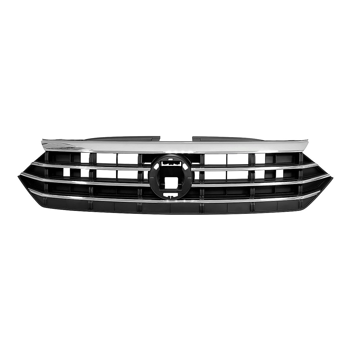 2019-2021 Volkswagen Jetta Grille Black, vw1200173. Front view.