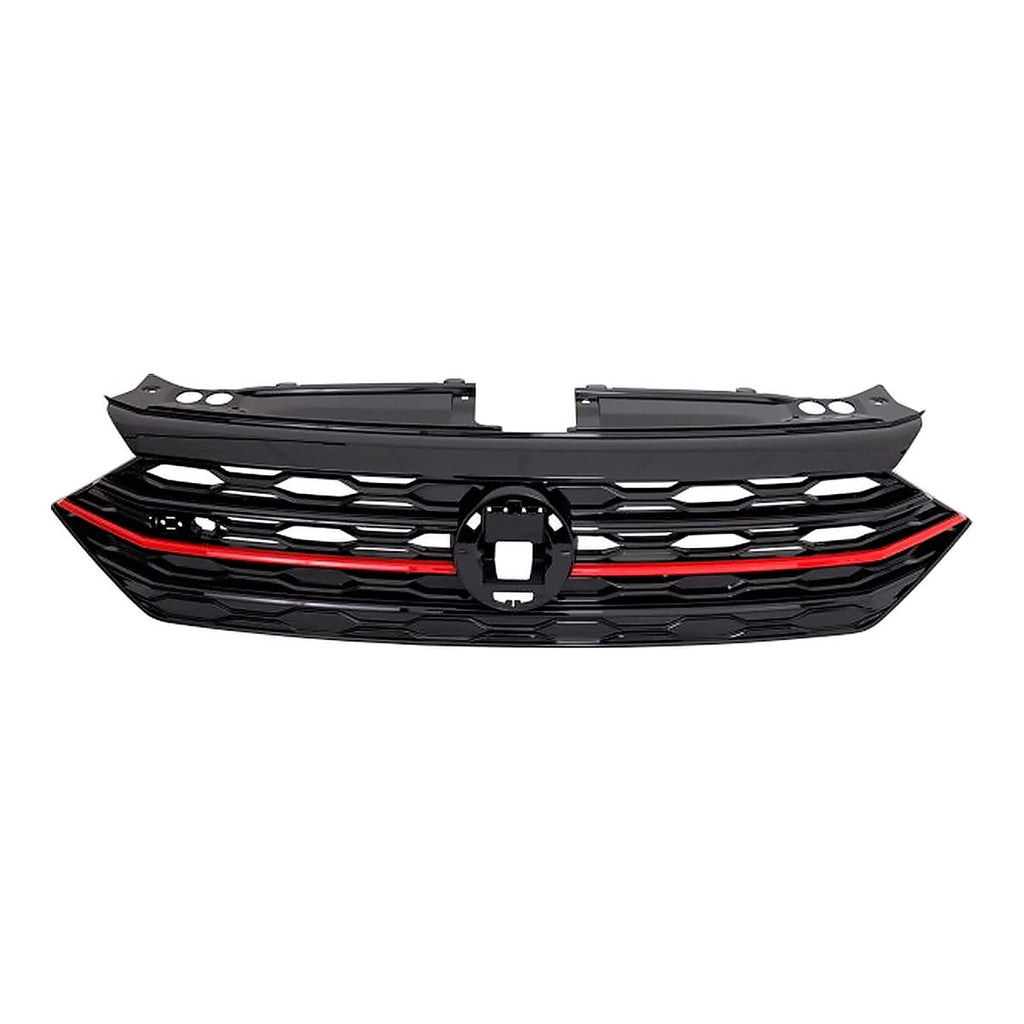 2020-2021 Volkswagen Jetta Front Grille Fr, vw1200178. Front view.