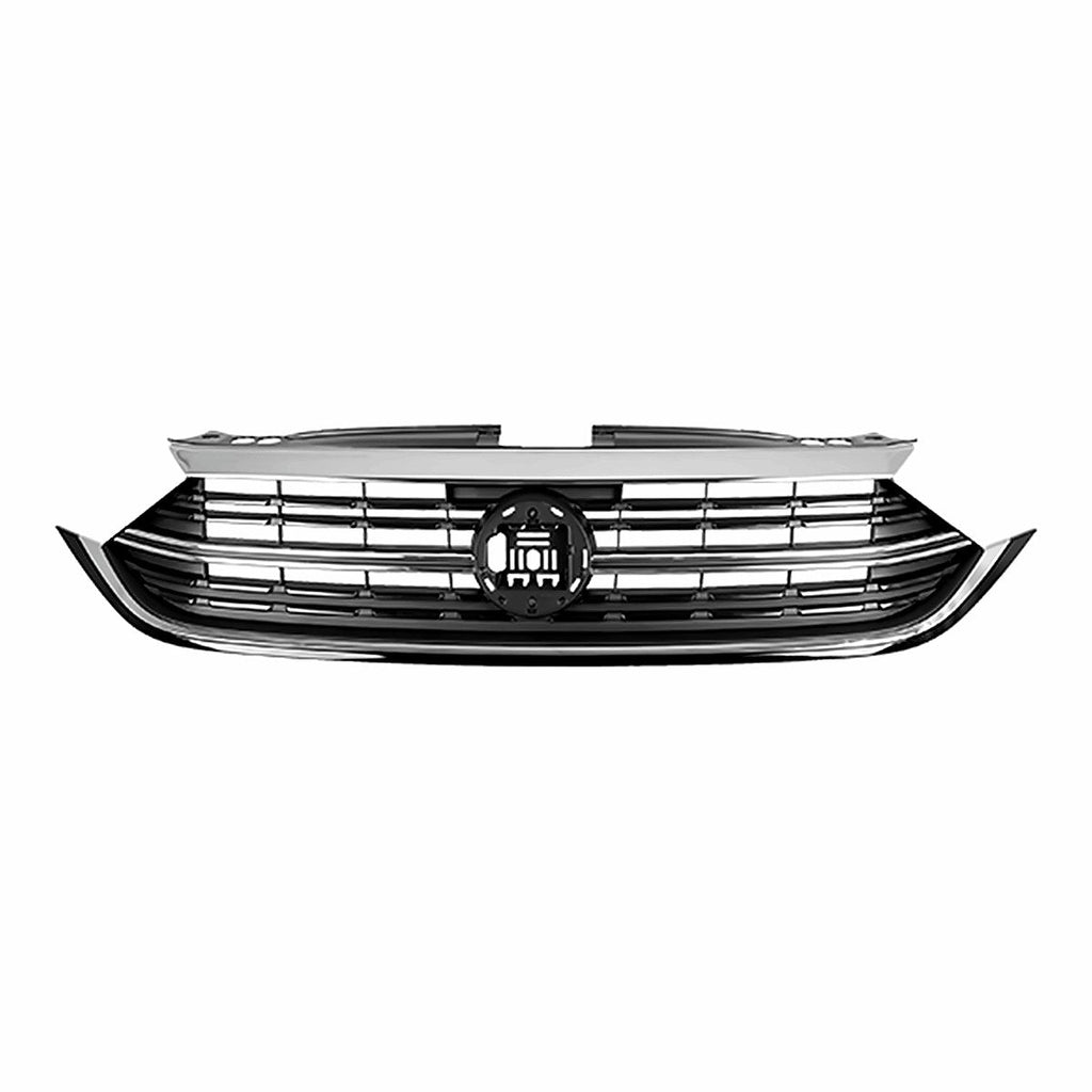 2022-2023 Volkswagen Jetta Front Upper Grille Fr, vw1200184. Front view.