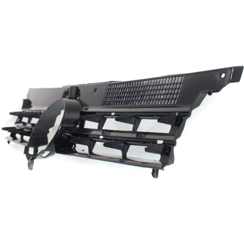 1999-2006 Volkswagen Golf Grille Inner Frame Matt-Black , VW1207101. Factory-style replacement part.
