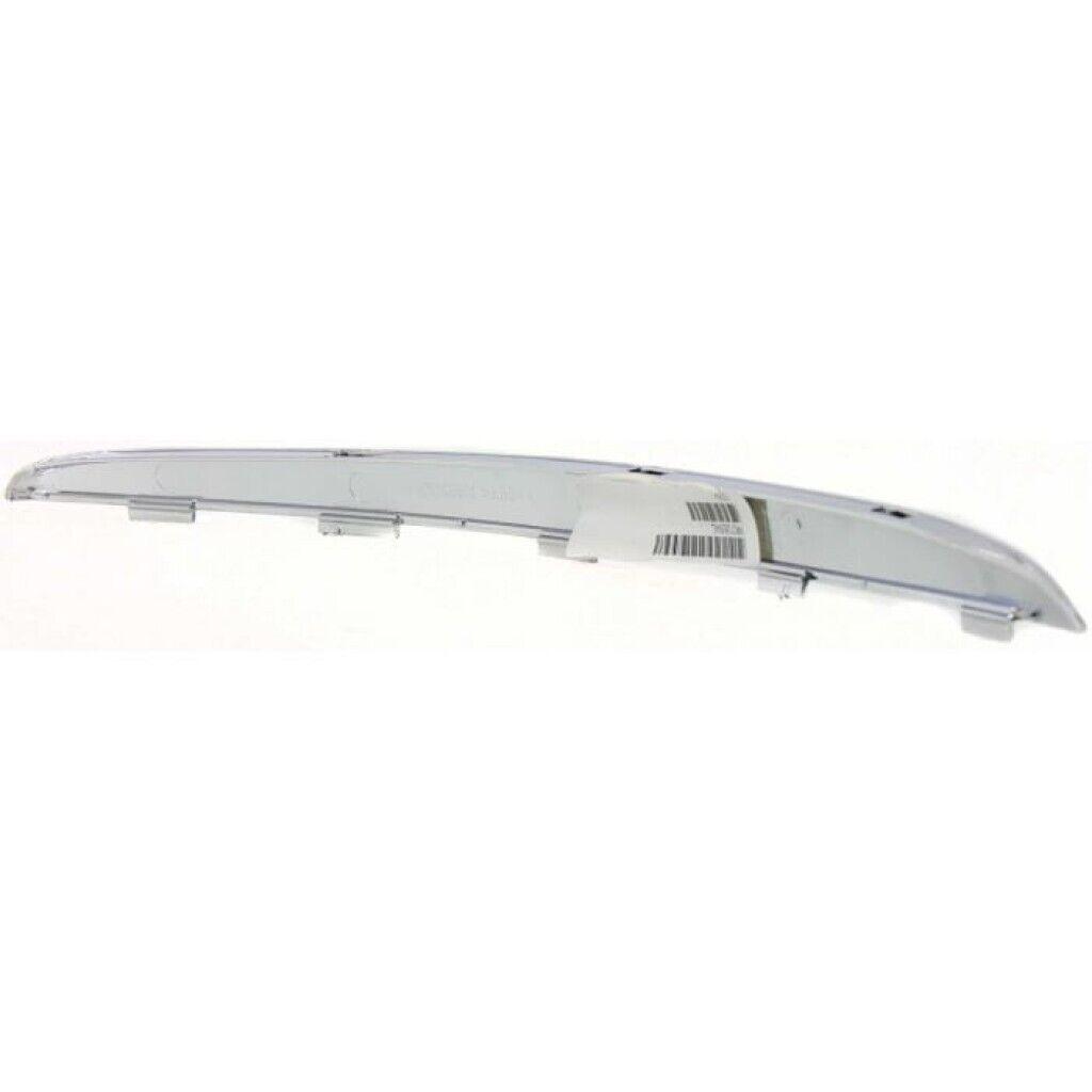 2009 Volkswagen Jetta Wagon Grille Lower Moulding Chrome Driver Side , VW1212100. Direct fit for easy installation.