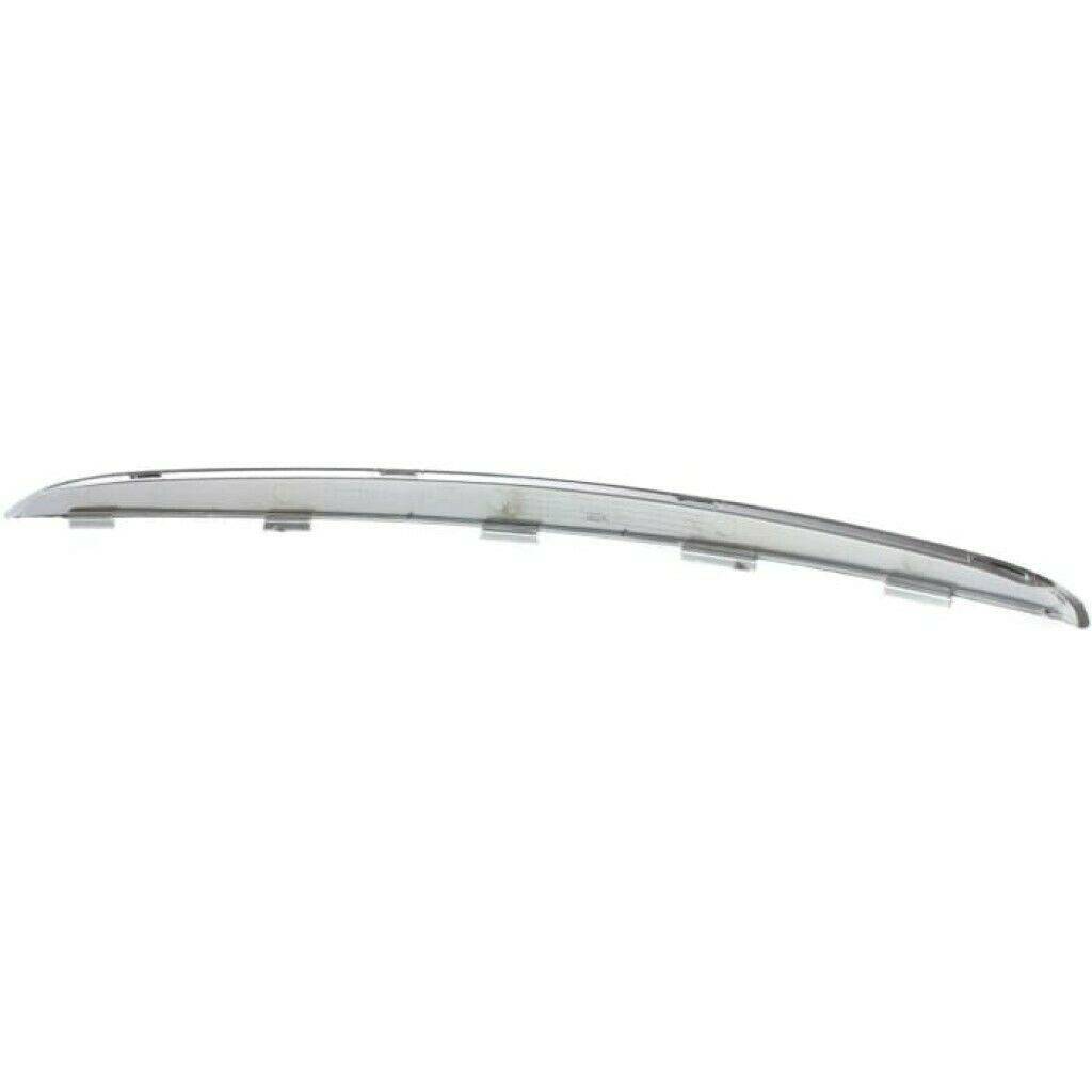 2005-2010 Volkswagen Jetta Grille Lower Moulding Chrome Passenger Side , VW1213100. High-quality aftermarket part.