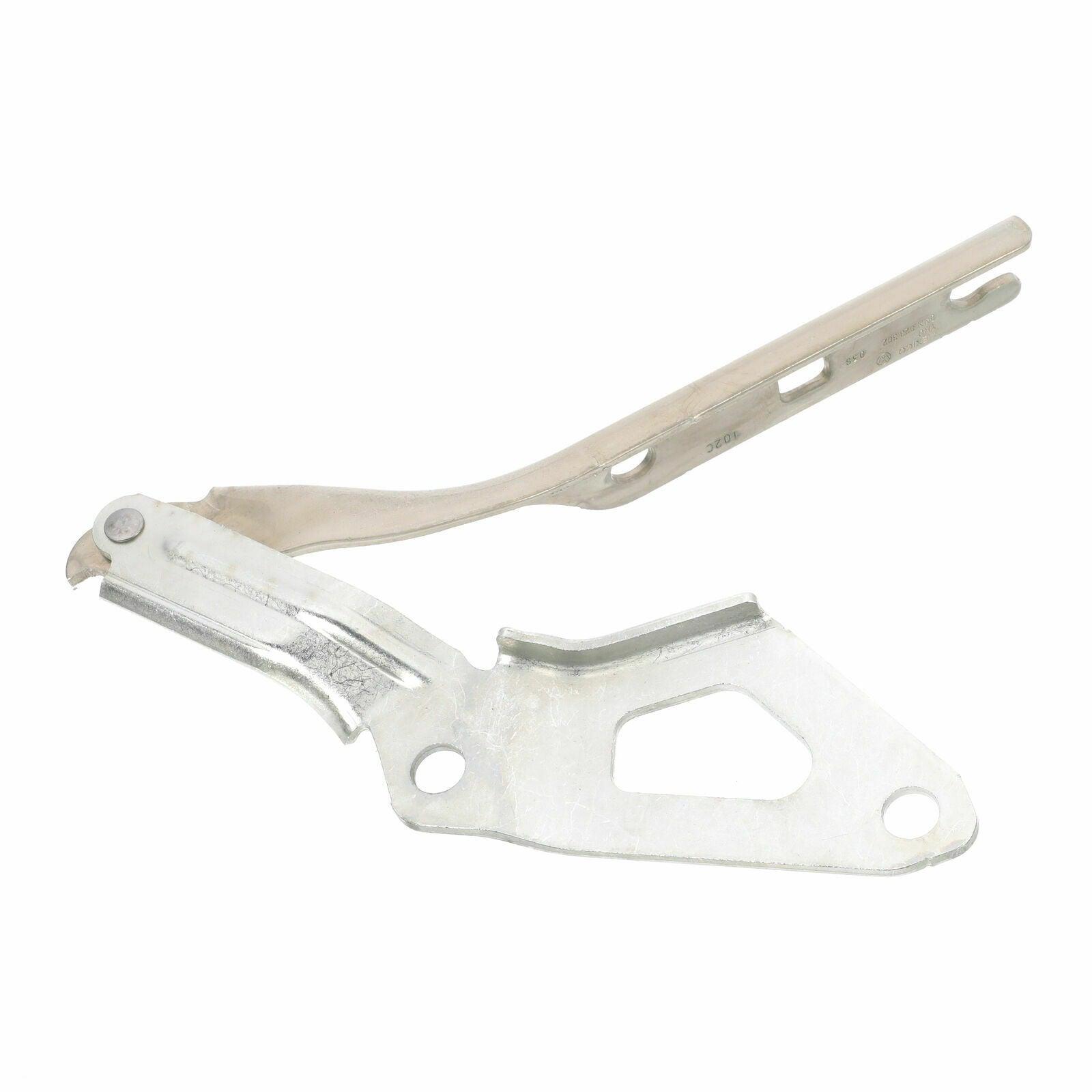 2018-2023 Volkswagen Tiguan Hood Hinge Passenger Side Chrome Steel , VW1236123. Designed for OEM alignment.