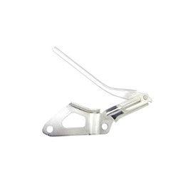 2018-2023 Volkswagen Tiguan Hood Hinge Driver Side Chrome Steel , VW1236124. Professional-grade auto body part.