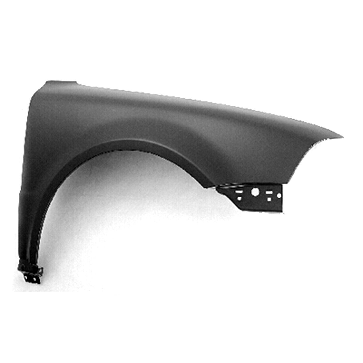 2004-2005 Volkswagen Passat Front Passenger Side Fender , VW1241134. Installed view for reference.