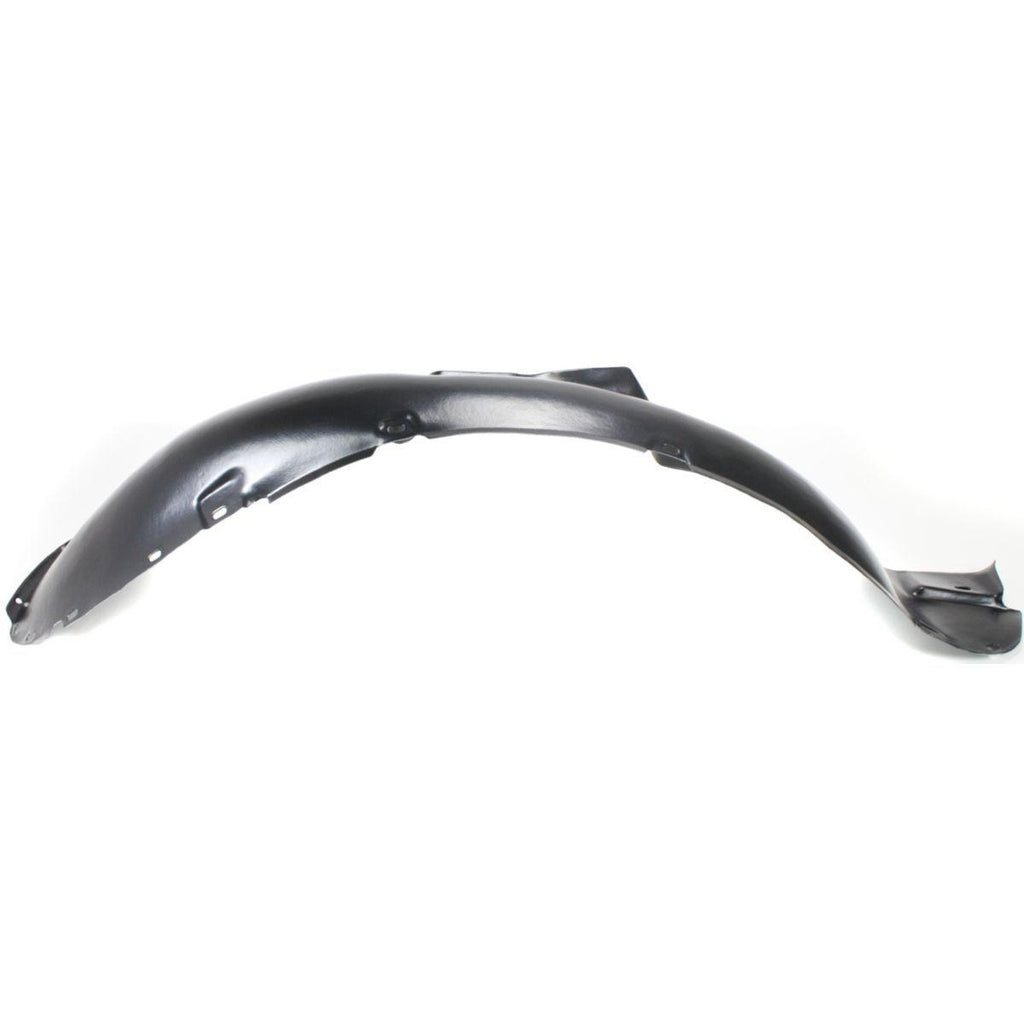 2012-2018 Volkswagen Tiguan Fender Liner Front Driver Side , VW1248114. Side view of the replacement part.
