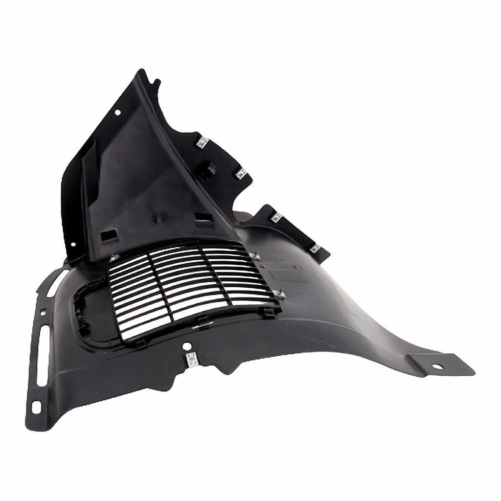 2015-2016 Volkswagen Golf Sportwagen Front Driver Side Fender Liner, vw1248125. Front view.