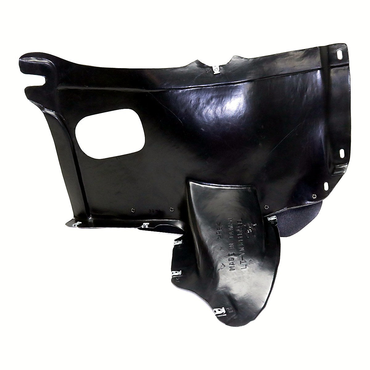 2010-2014 Volkswagen Jetta Wagon Front Driver Side Fender Liner, vw1248134. Front view.