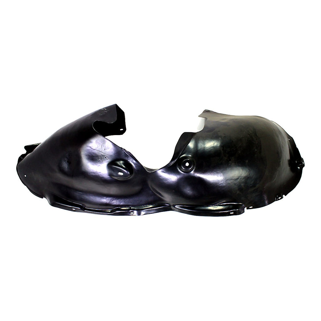 2004-2007 Volkswagen Touareg Front Passenger Side Fender Liner, vw1249105. Front view.