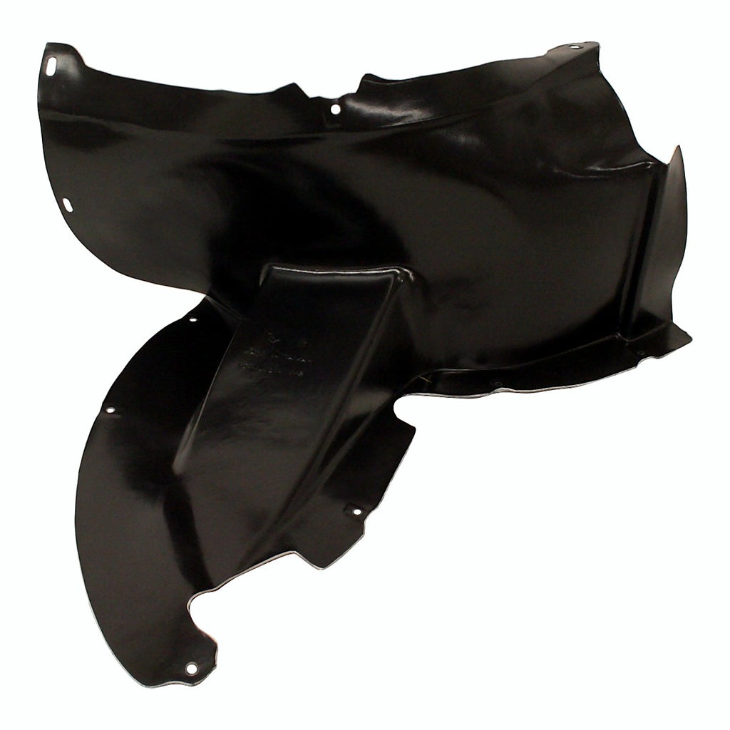 2009-2012 Volkswagen Cc Front Passenger Side Fender Liner, vw1249111. Front view.