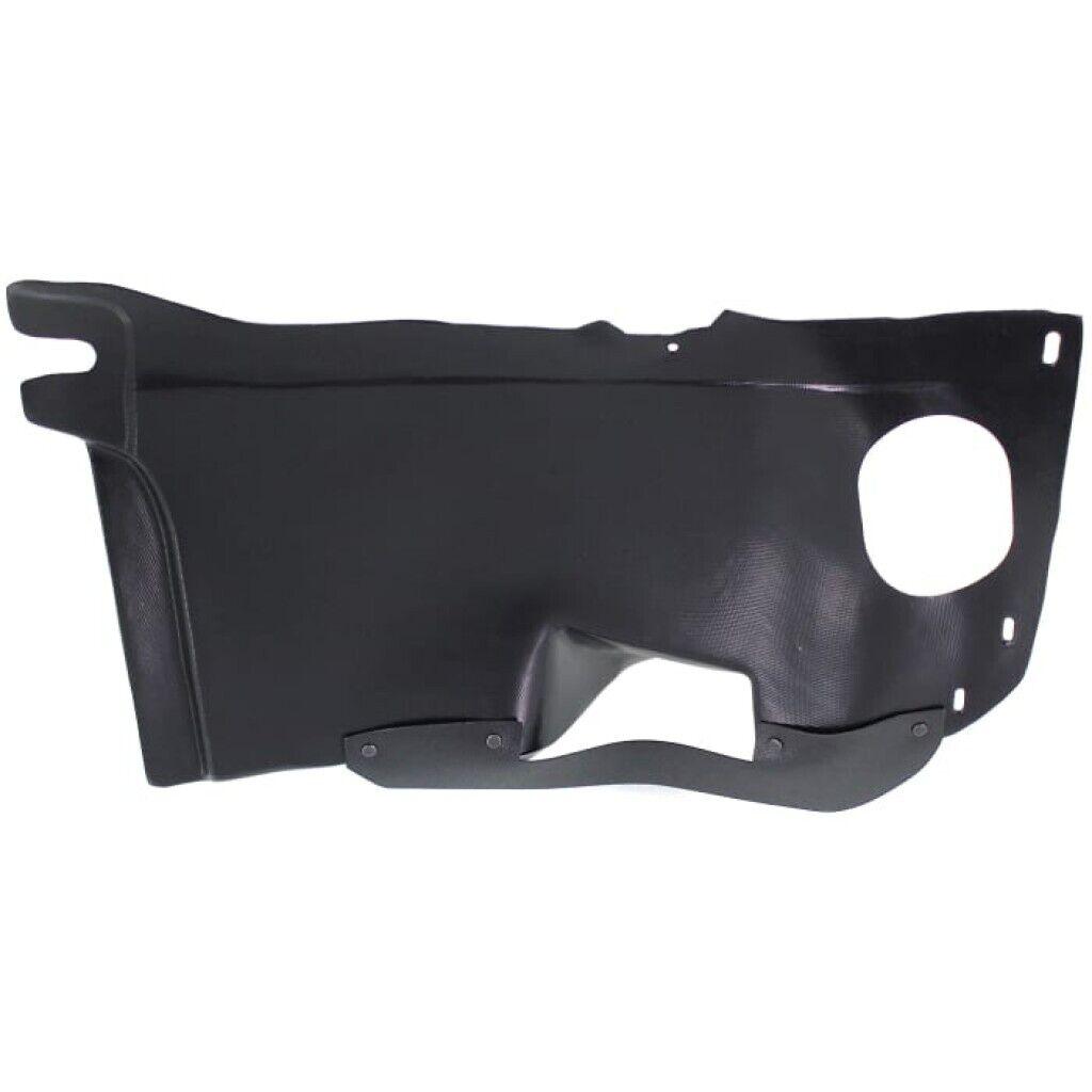 2010-2013 Volkswagen GTI Fender Liner Front Passenger Side , VW1249118. Angle view for visual reference.