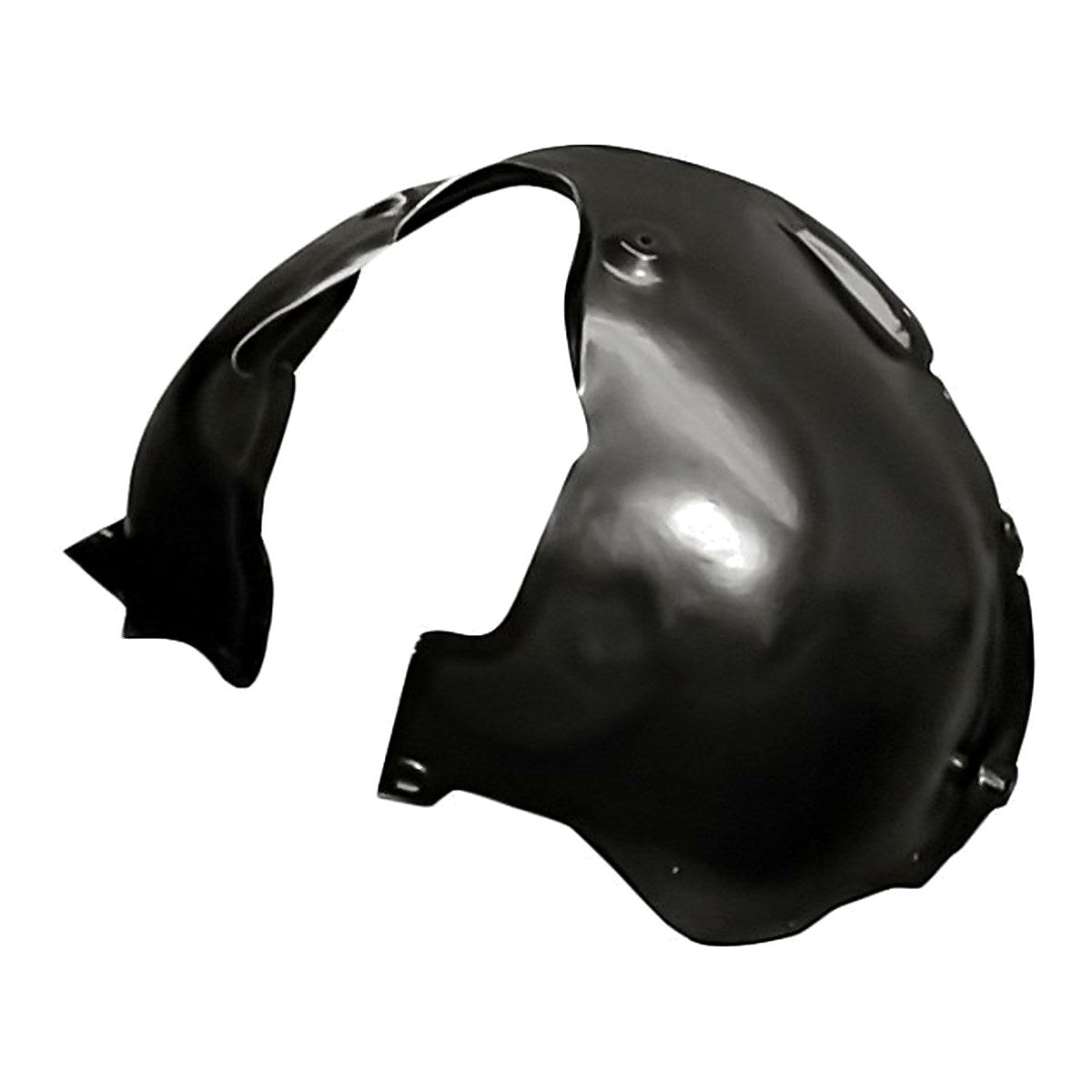 2004-2007 Volkswagen Touareg Front Driver Side Fender Liner, vw1250106. Front view.