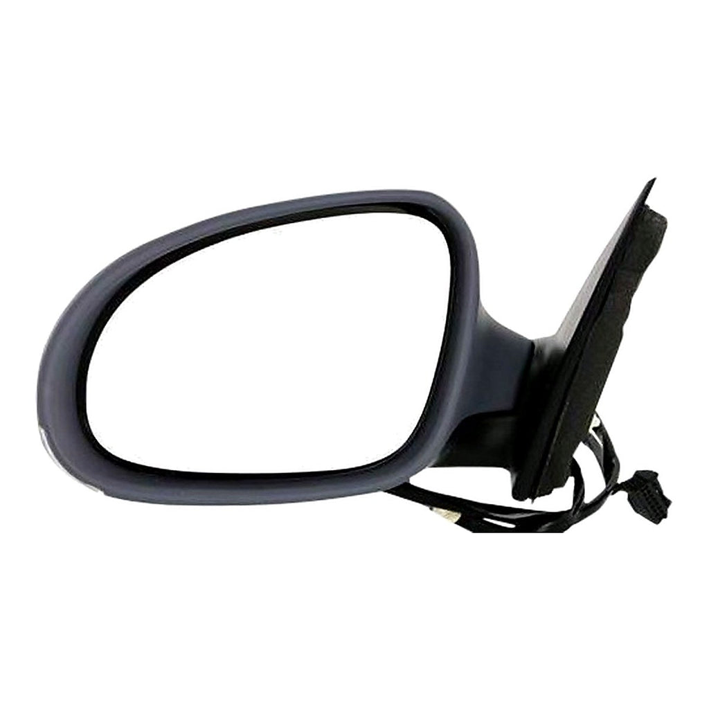 2006-2010 Volkswagen Passat Rear Driver Side Door Mirror, vw1320136. Front view.