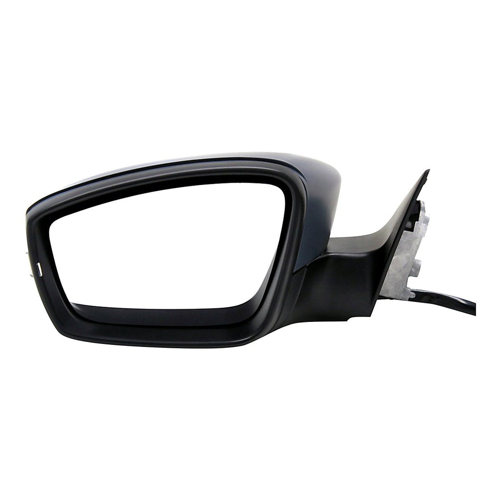 2012-2015 Volkswagen Passat Rear Driver Side Door Mirror, vw1320145. Front view.