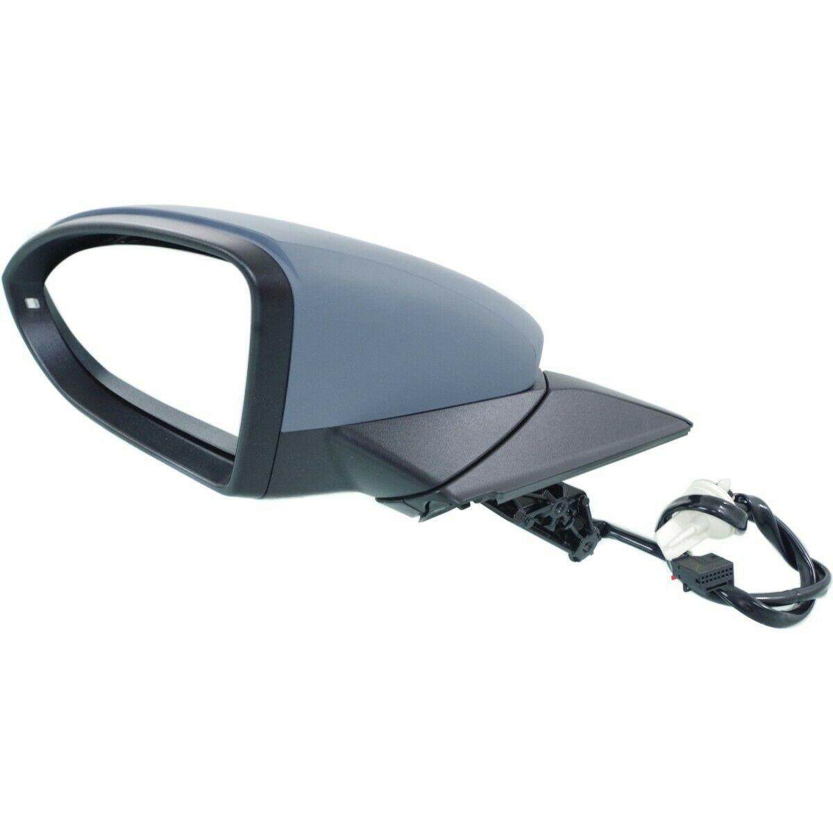 2015-2017 Volkswagen GTI Mirror Driver Side Power , VW1320154. Angle view for visual reference.