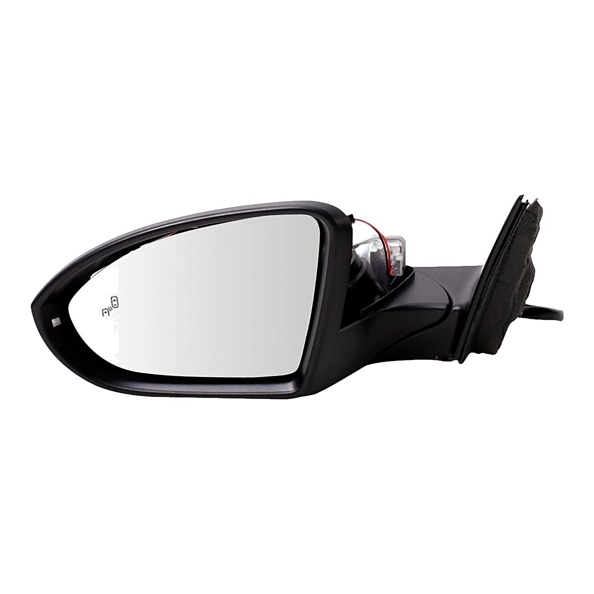 2019-2022 Volkswagen Jetta Rear Driver Side Door Mirror, vw1320175. Front view.