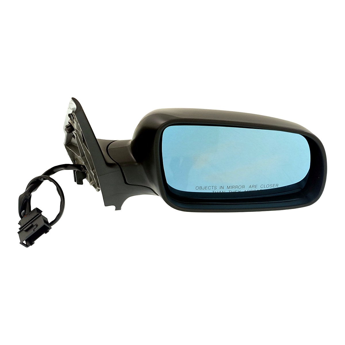 2007-2009 Volkswagen Jetta City Rear Passenger Side Door Mirror, vw1321111. Front view.