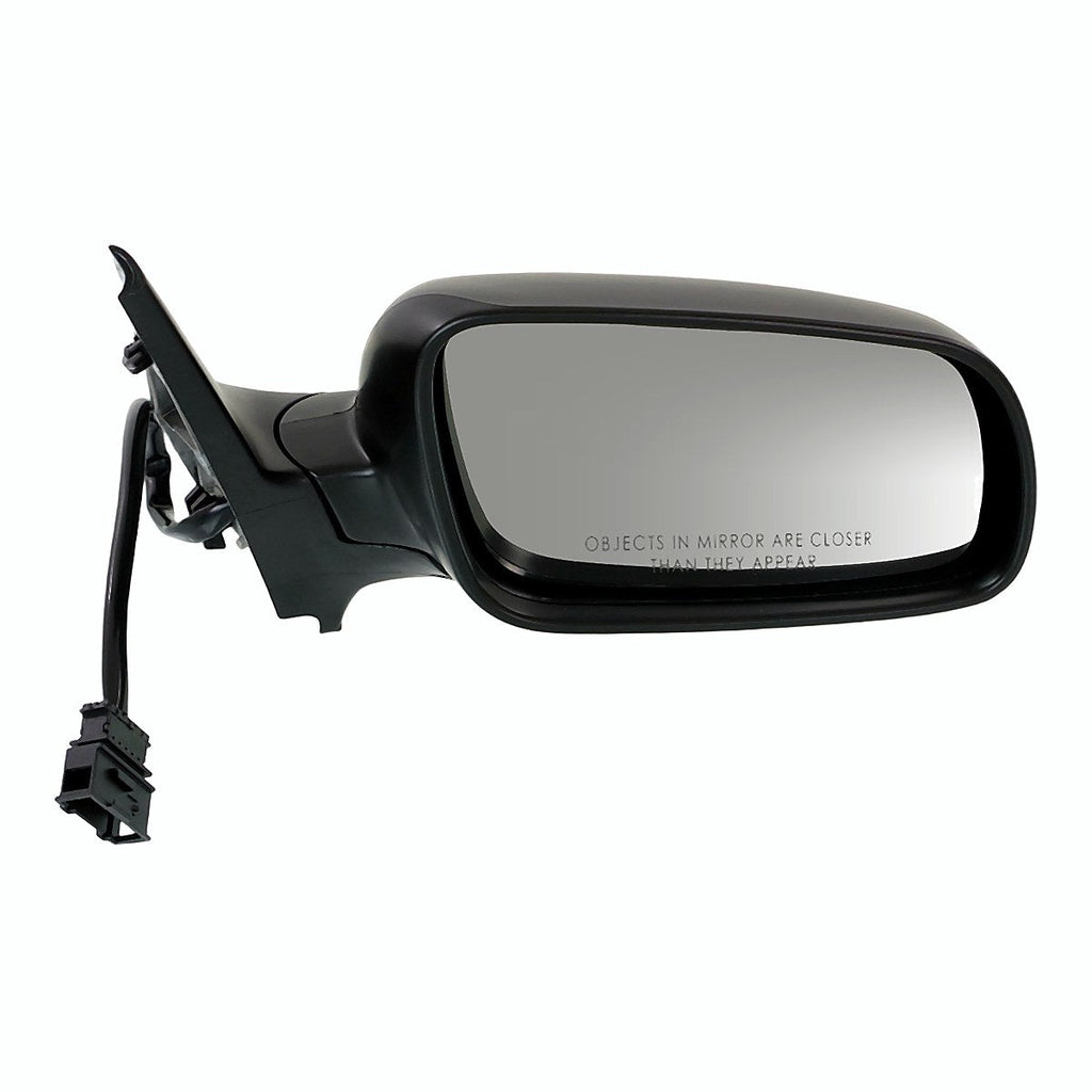 1999-2005 Volkswagen Jetta Rear Passenger Side Door Mirror, vw1321120. Front view.