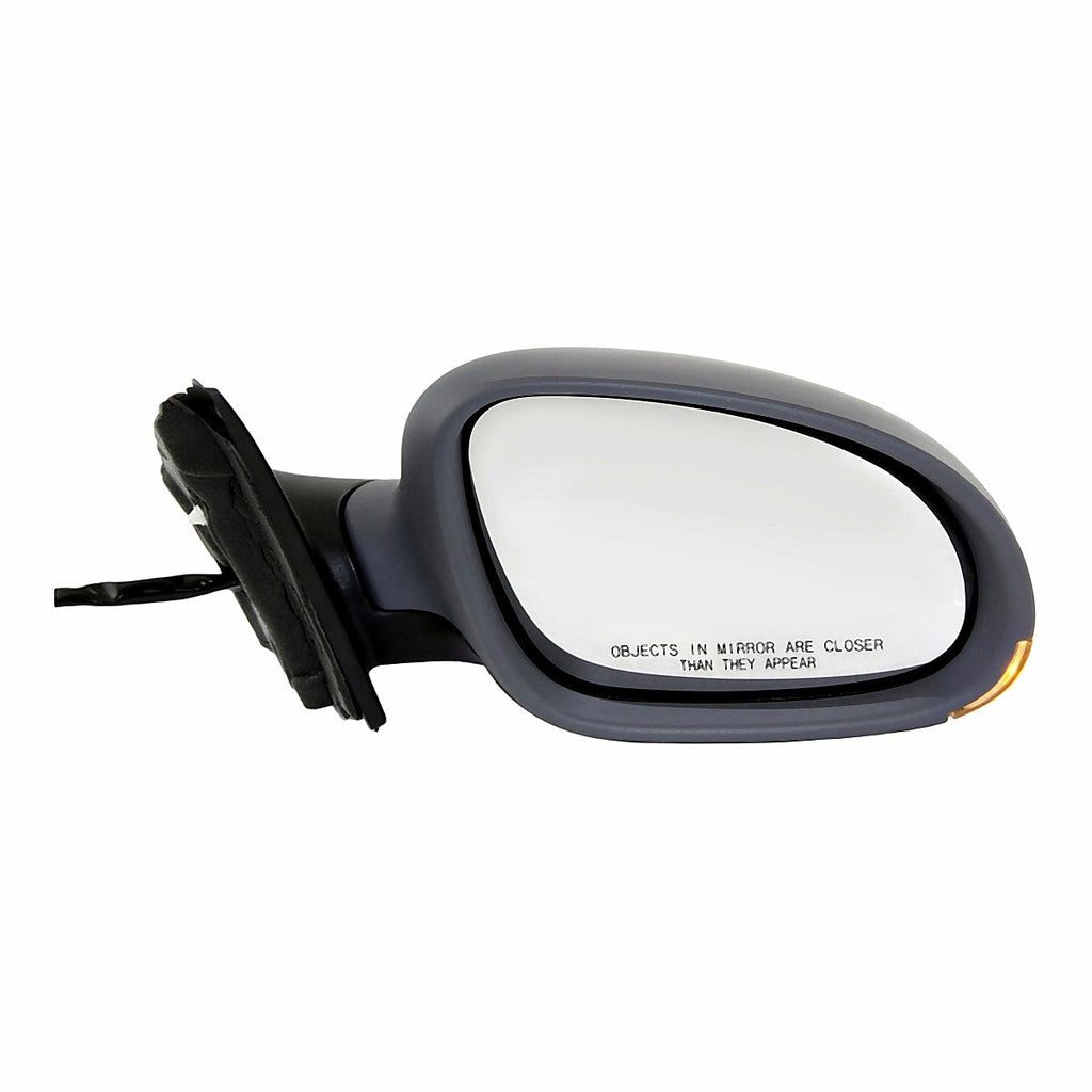 2005-2010 Volkswagen Jetta Rear Passenger Side Door Mirror, vw1321122. Front view.