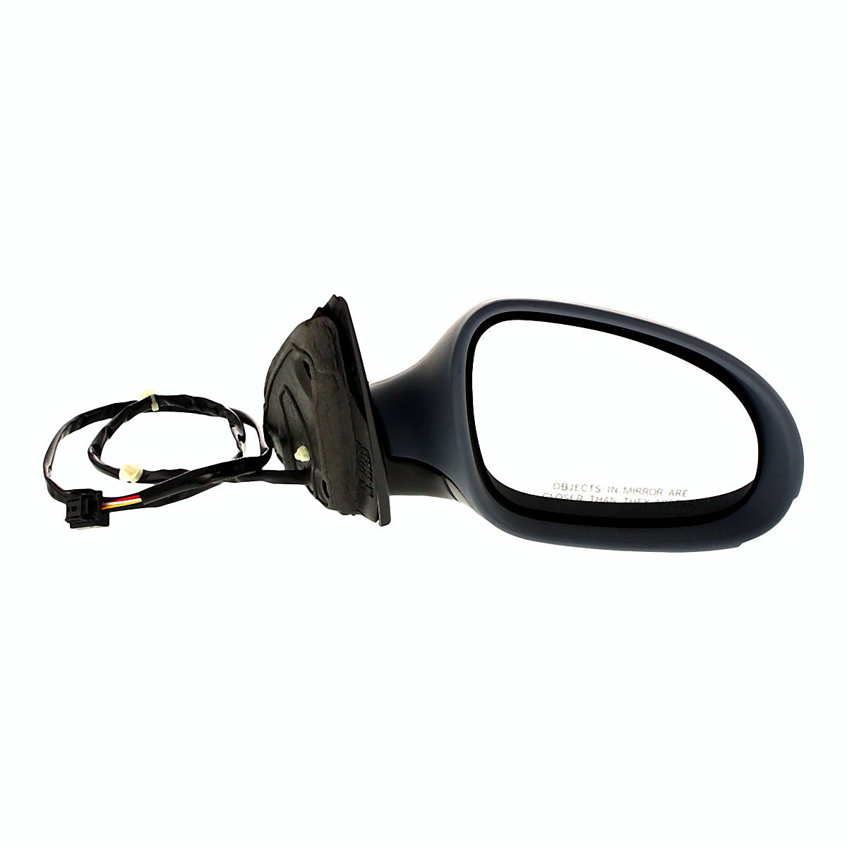 2006-2010 Volkswagen Passat Rear Passenger Side Door Mirror, vw1321136. Front view.