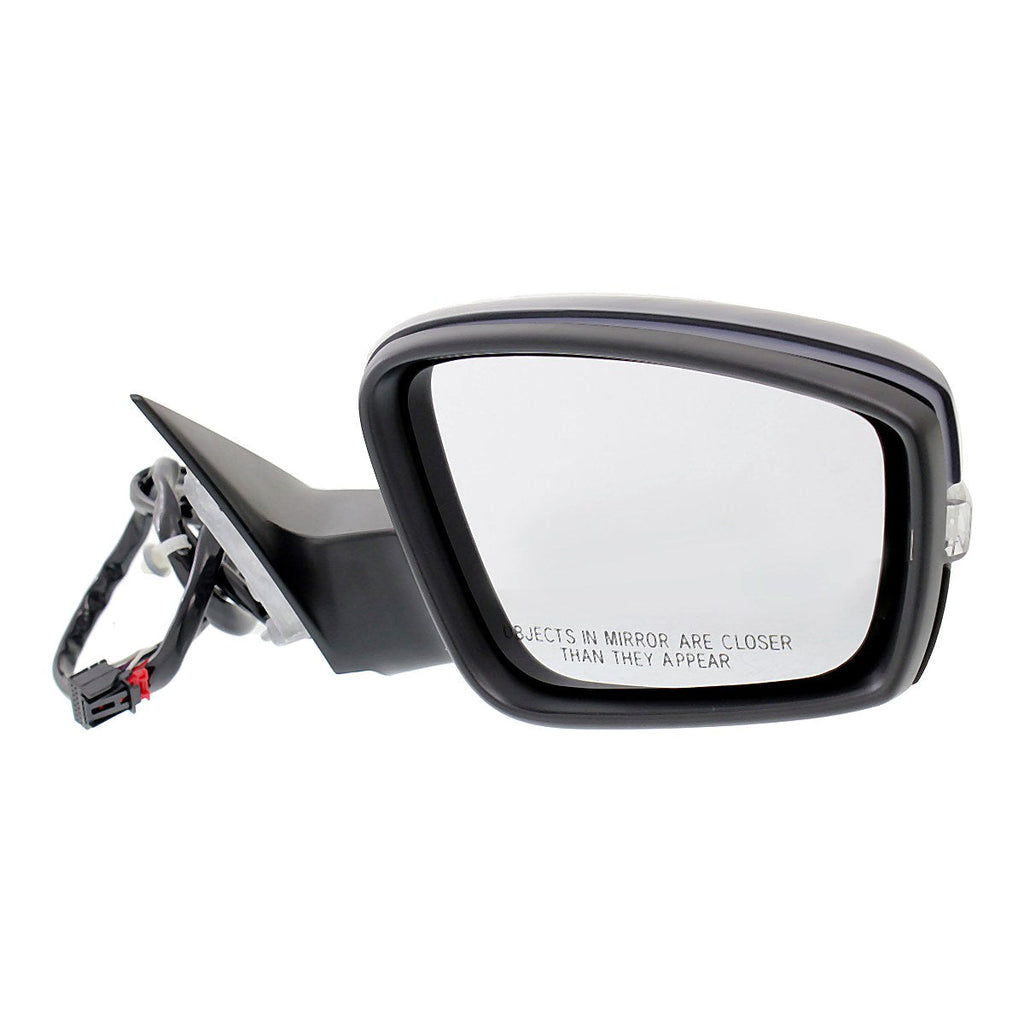 2012-2015 Volkswagen Passat Rear Passenger Side Door Mirror, vw1321145. Front view.