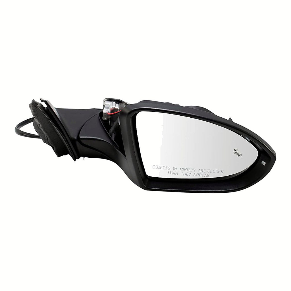 2019-2023 Volkswagen Jetta Rear Passenger Side Door Mirror, vw1321175. Front view.