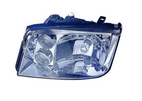 1999-2002 Volkswagen Jetta Head Lamp Driver Side With Fog Lamp Type 4 , VW2502116. Professional-grade auto body part.