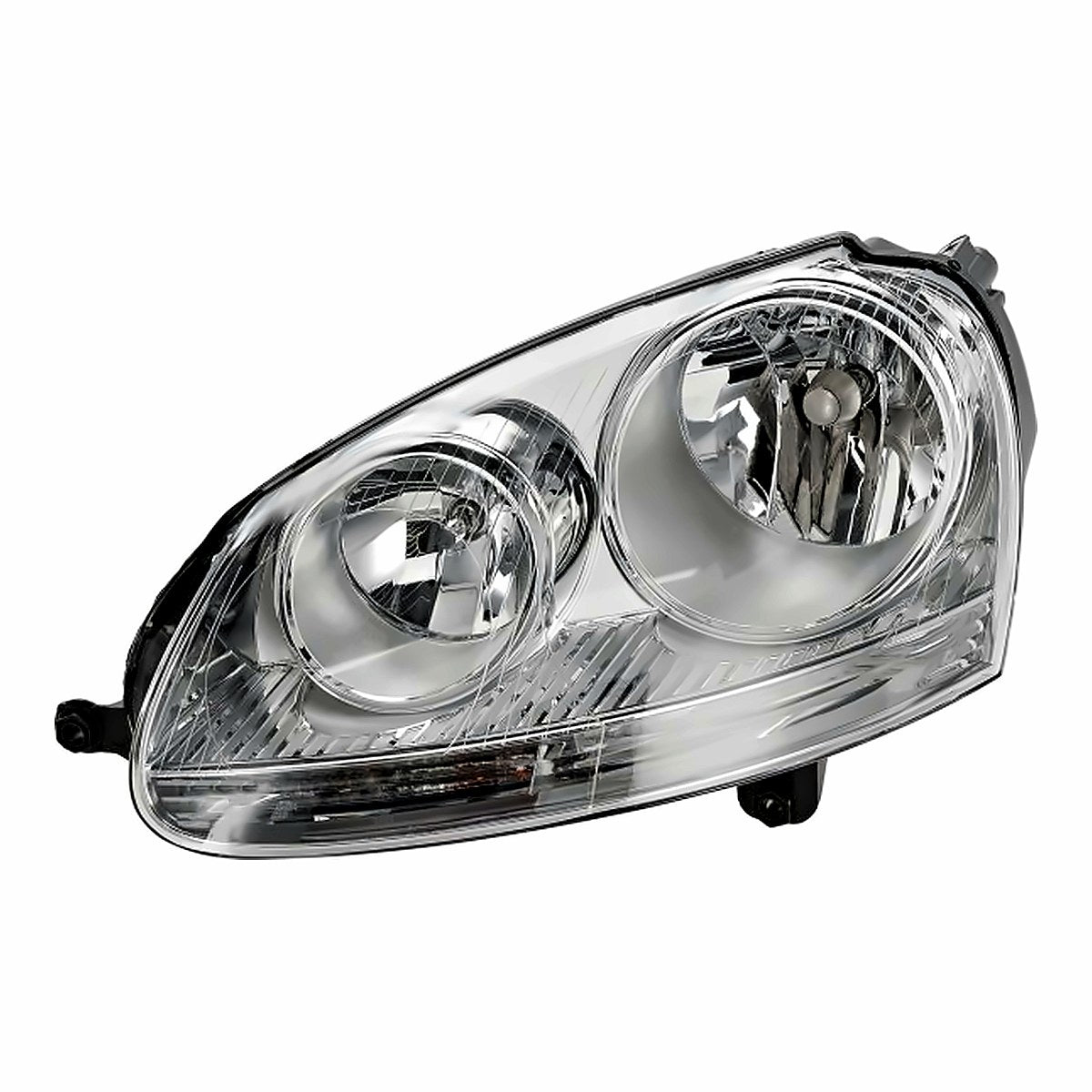 2009-Volk Wagen Jetta Wagon Driver Side Head Lamp, vw2502127. Front view.