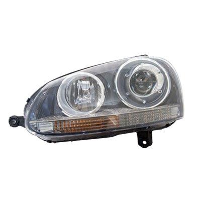 2006-2009 Volkswagen Rabbit Head Lamp Driver Side (Xenon) , VW2502133. Tested for reliable performance.