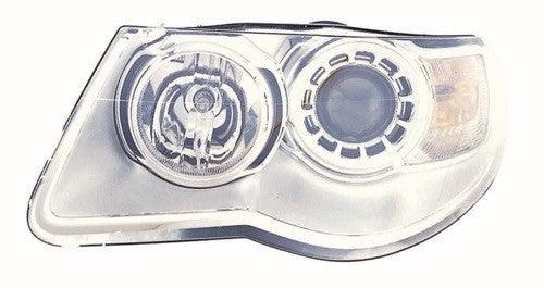 2008-2010 Volkswagen Touareg Head Lamp Driver Side Halogen , VW2502138. OEM-quality exterior component.
