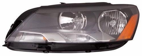 2012-2015 Volkswagen Passat Head Lamp Driver Side Halogen , VW2502148. Tested for reliable performance.