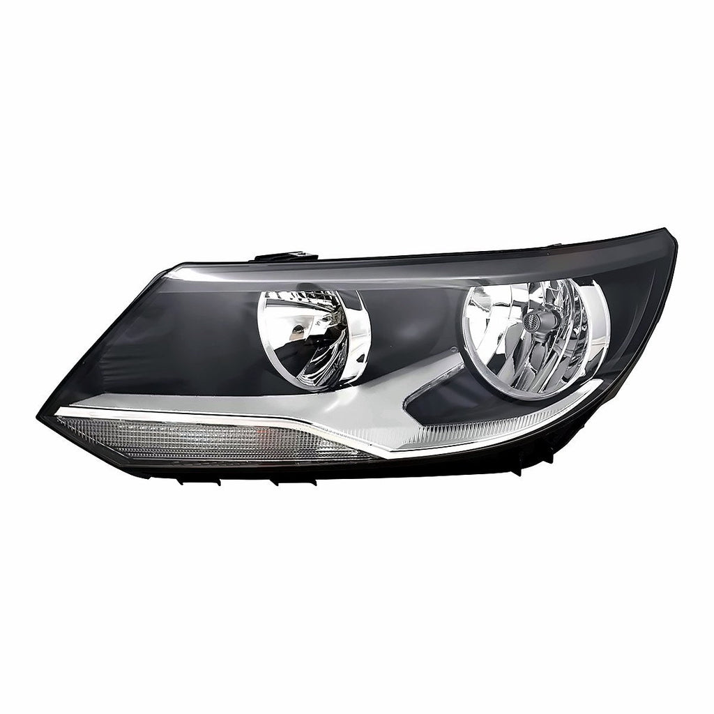 2017-2018 Volkswagen Tiguan Limited Driver Side Head Lamp, vw2502152. Front view.
