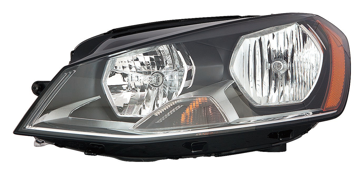 2015-2019 Volkswagen E Golf Head Lamp Driver Side Halogen , VW2502158. Lightweight yet durable construction.