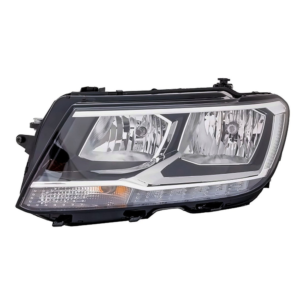 2018-2020 Volkswagen Tiguan Driver Side Head Lamp, vw2502169. Front view.