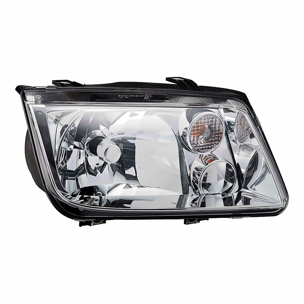 1999-2002 Volkswagen Jetta Passenger Side Head Lamp, vw2503115. Front view.