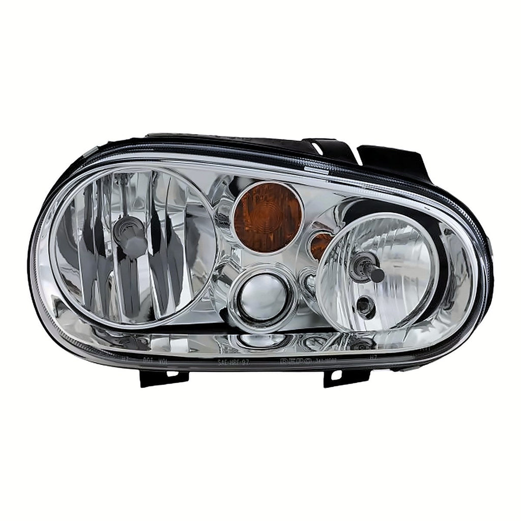 2007-Volk Wagen Golf City Passenger Side Head Lamp, vw2503123. Front view.